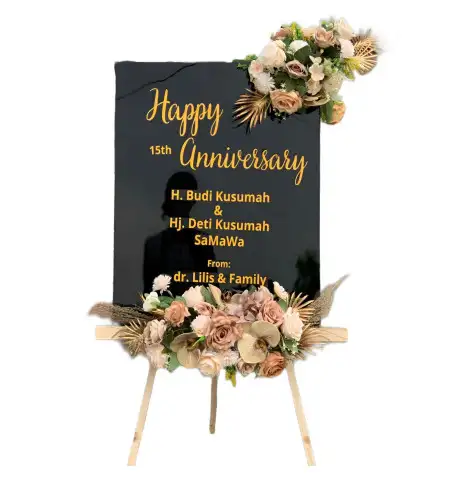 Papan Bunga Akrilik Suralaya